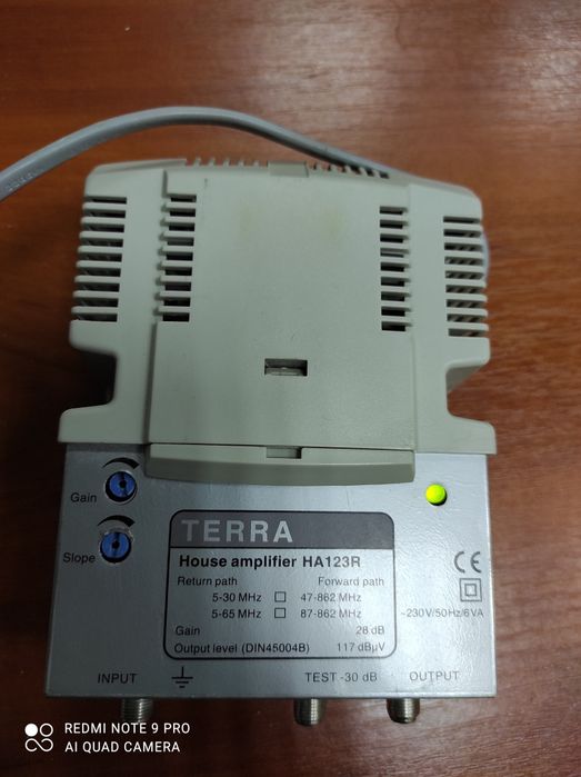 Антенный усилитель terra HA123R