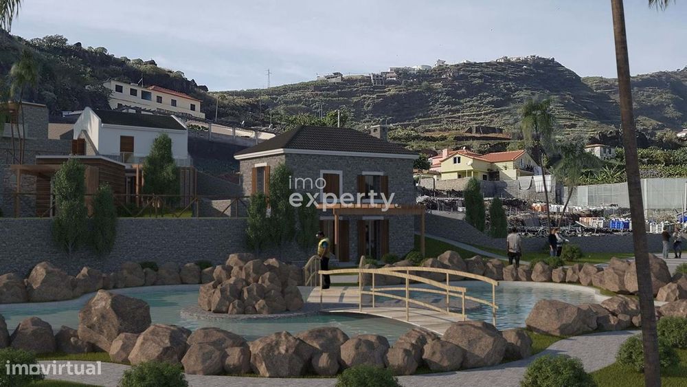 Terreno com projeto aprovado para aldeamento turístico, Madeira