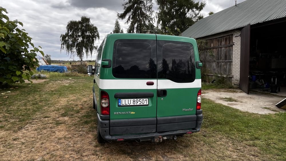Renault master 6 osob ,brygadowka