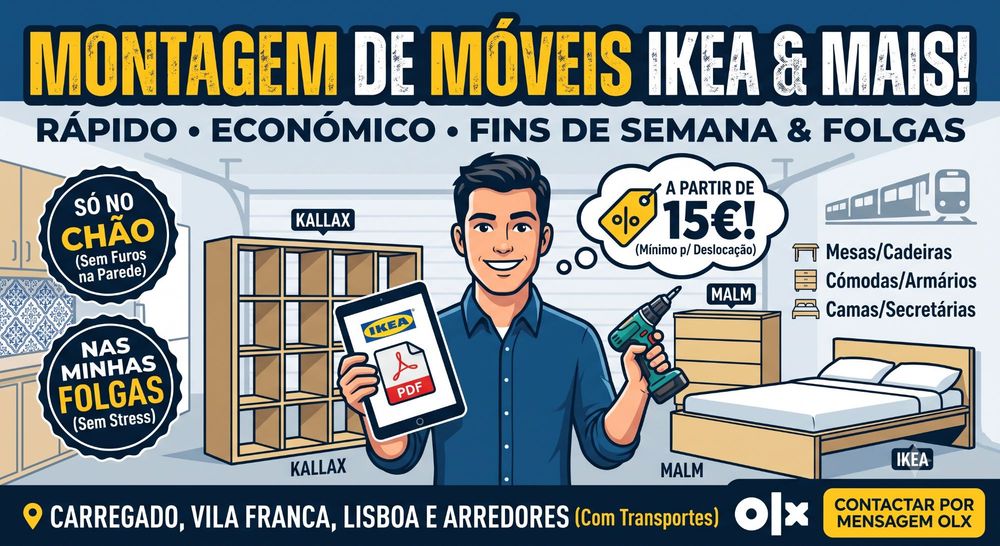 Montagem de Móveis IKEA