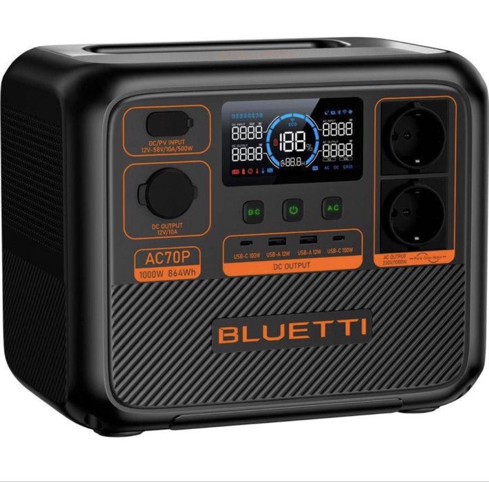 Зарядна станція bluetti ac70p
