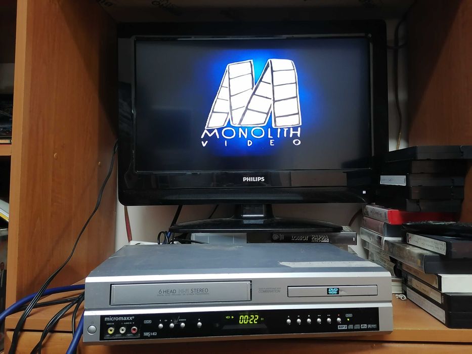 Magnetowid VHS Micromaxx MR9064 HI-FI stereo COMBO  DVD SONY