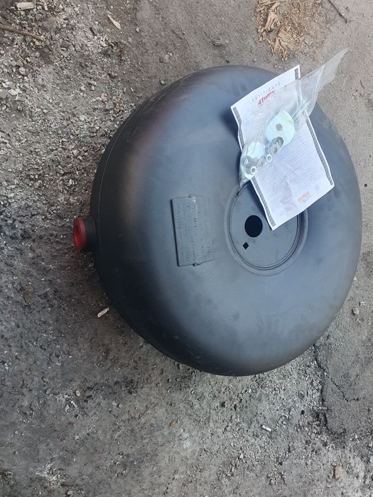 Газовий балон наружний під запасне колесо 89л