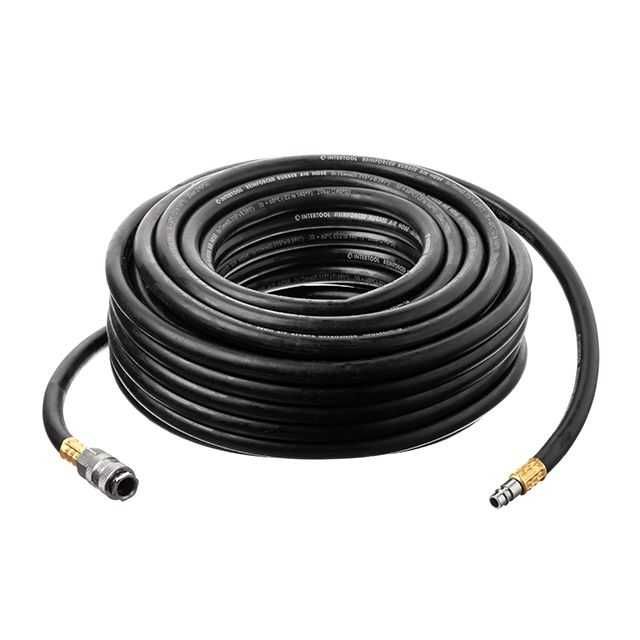 Шланг гумовий армований 20 м 8×15 мм до 20 атм INTERTOOL PT-1732