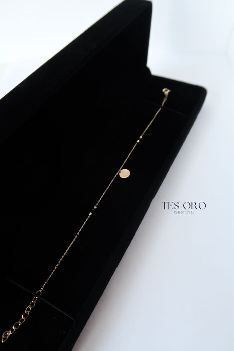 Złota Bransoletka Ozdobna | Próba Złota 585