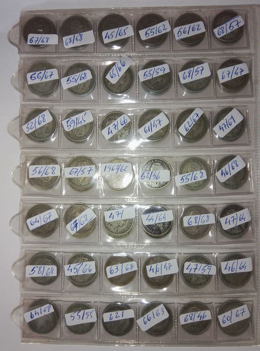 moedas  antigas 50cent avos 1 escudo + moedas do brasil 1medalha