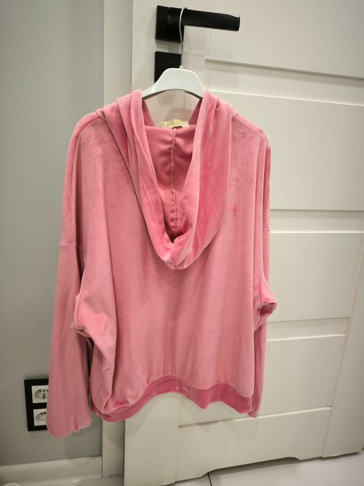 Bluza damska welurowa