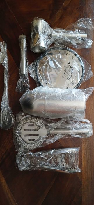 Conjunto de acessórios para bar