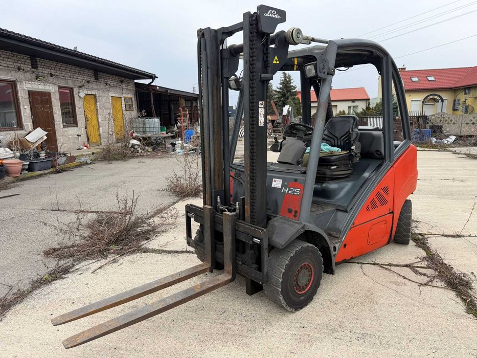 Wózek widłowy Linde H25D diesel + łyzka