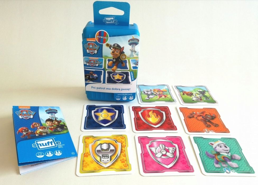 Gra Karciana Paw Psi Patrol Cartamundi Shuffle --