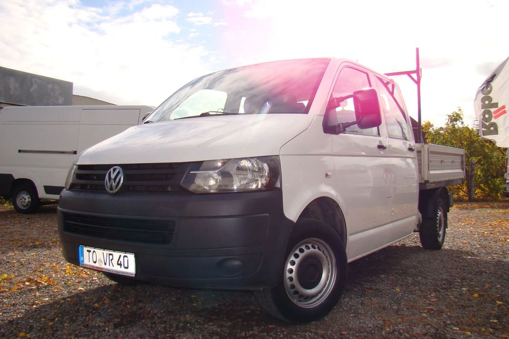 Volkswagen Transporter  Doka 6 os Stan Idealny Opłacony z Klima z Niemiec