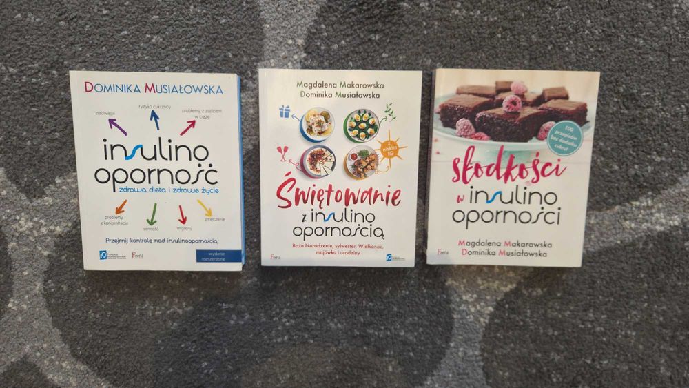insulinooporność - 3 książki