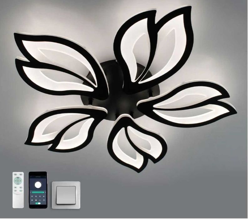 Люстра у формі квітки 60вт для кухні