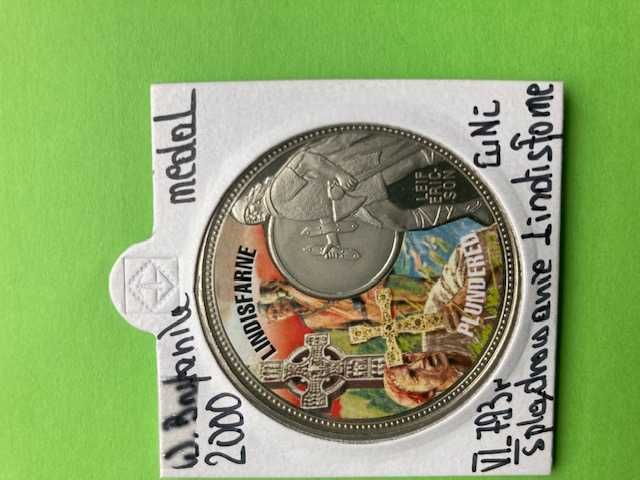 Medal - Wielka Brytania - 2000 r. - Leif Ericsson - Wiking