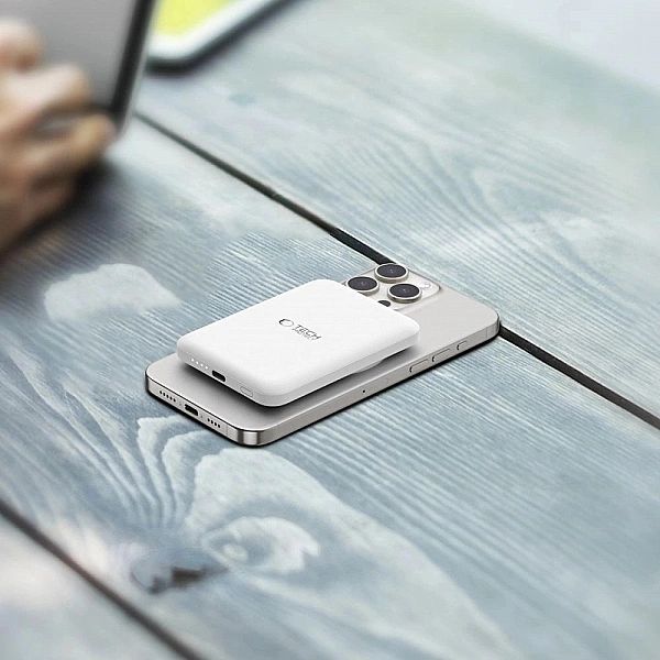 Powerbank Tech-Protect LifeMag PB10 z MagSafe 5000mAh 15W port USB-C -