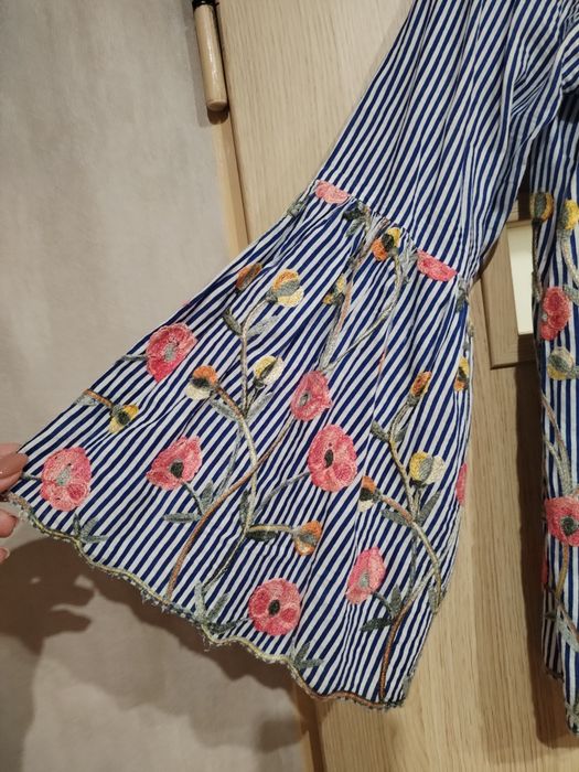 Bluzka boho z haftem