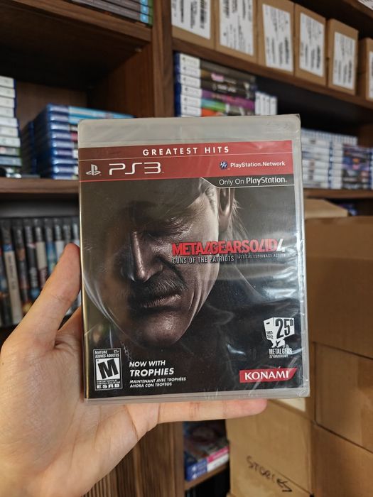 PS3 Metal Gear Solid 4 Guns of the Patriots Nowa
