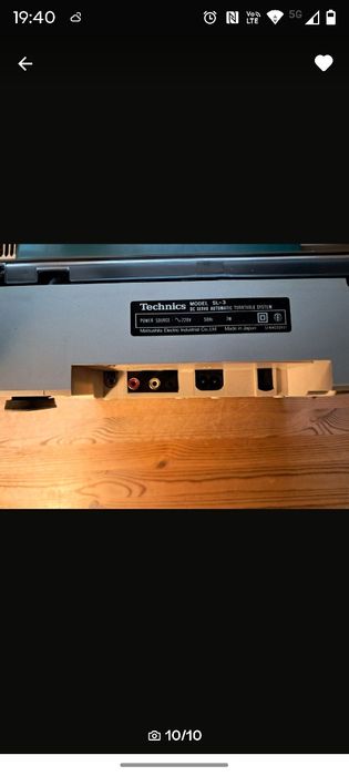 TECHNICS SL-3 DC gramofon