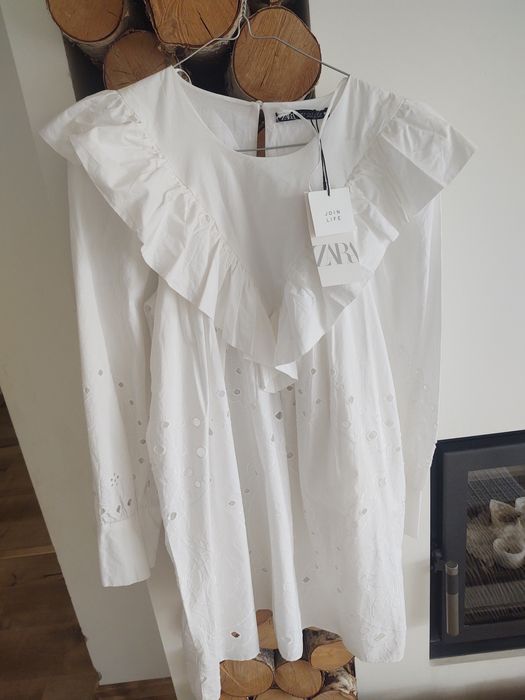 Sukienka Zara s 36 haftowana blogerska