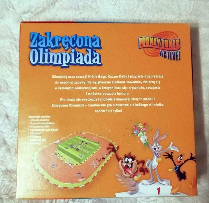 Zakręcona Olimpiada Gra Planszowa