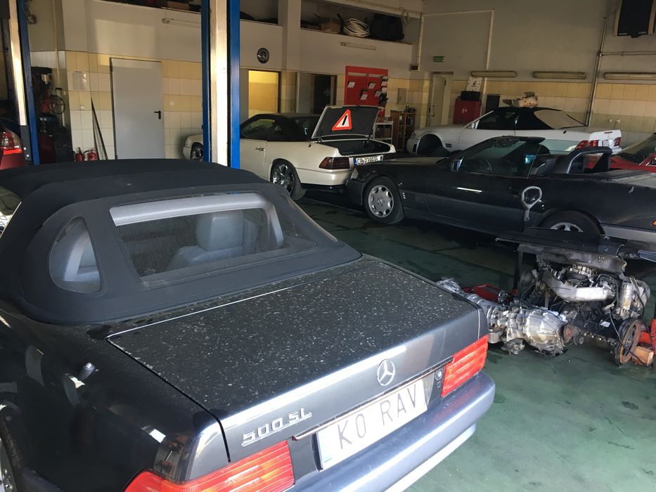 Mercedes sl 129 silnik 3.0 24v