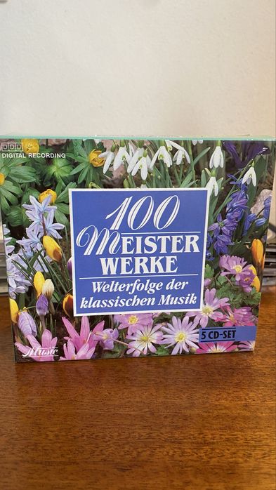 100 Obras-primas. Sucessos mundiais da Música Clássica / 5 CD’s
