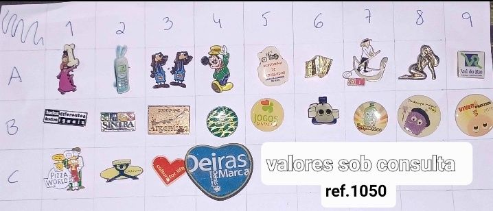 Coleção de Pin's