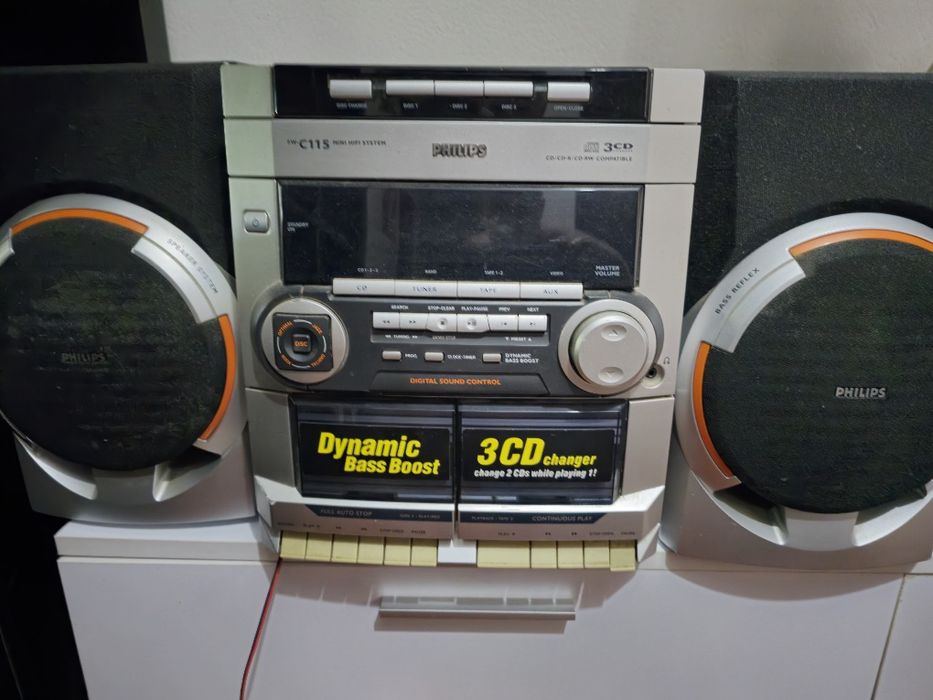 Aparelhagem antiga philips fw c115