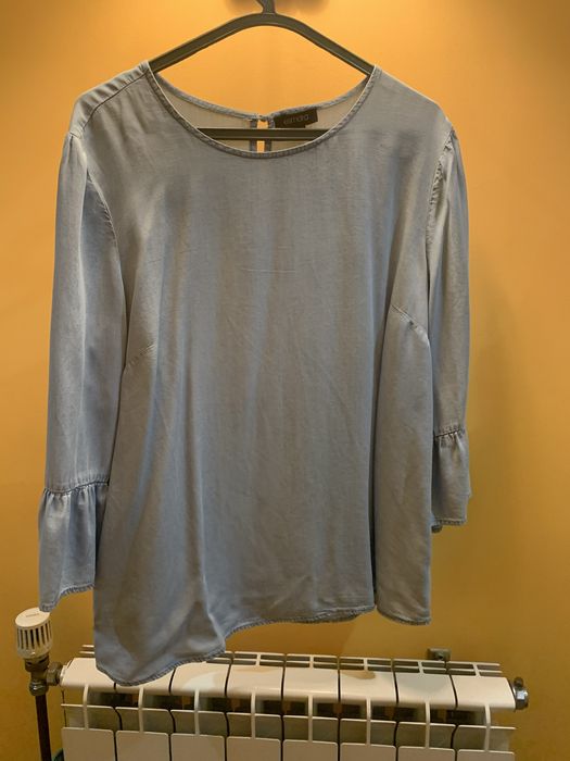 Blusa azul clara “Esmara” manga a 3/4 tamanho 40