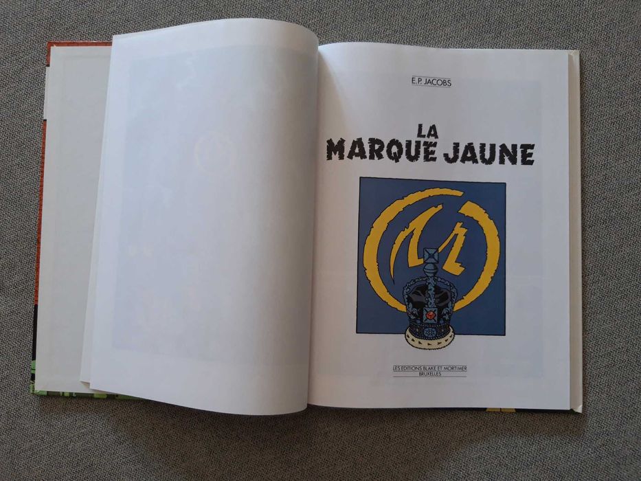 BD Blake e Mortimer "La marque jaune"