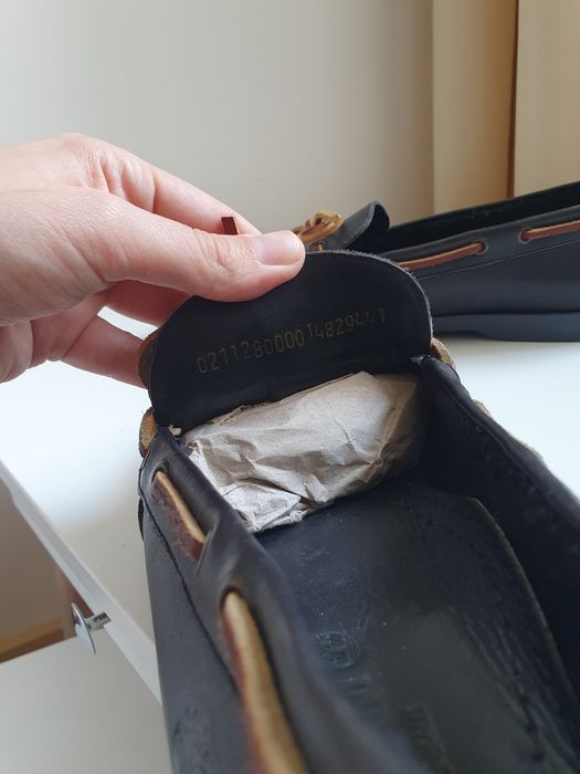 Нові шкіряні туфлі мокасини лофери  топсайдери Timberland Hand Sewn