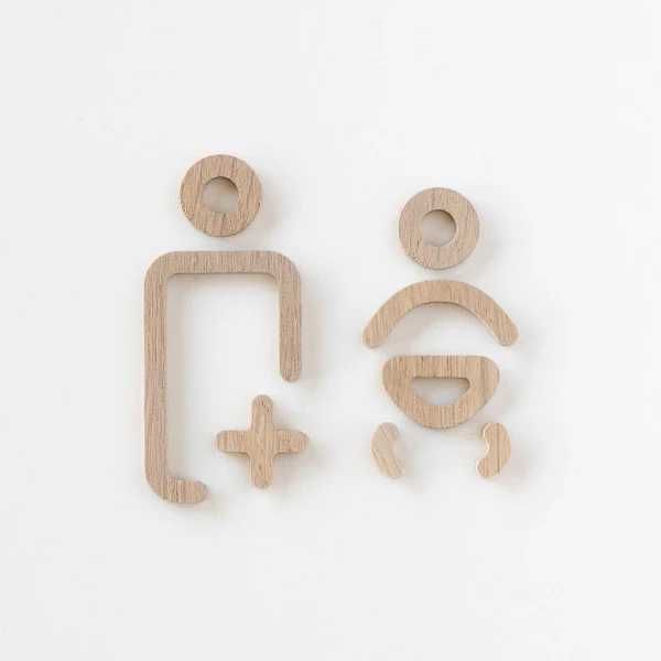 Placas e Simbolos WC para Restaurantes, Lojas, AL e Hoteis.