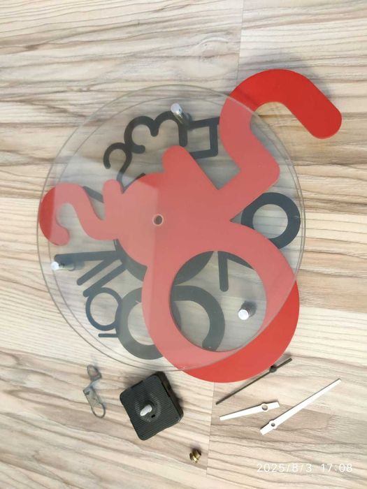 Fikuśny zegar ścienny Home and you