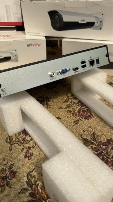 Комплект IP видеонаблюдения UniView. 4 камеры.