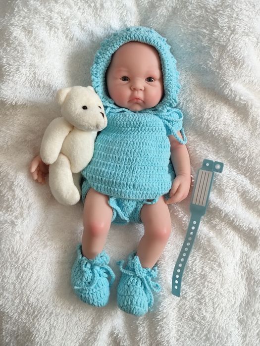 Реборн пупс повністю силіконовий, кукла бейби борн, Reborn baby born