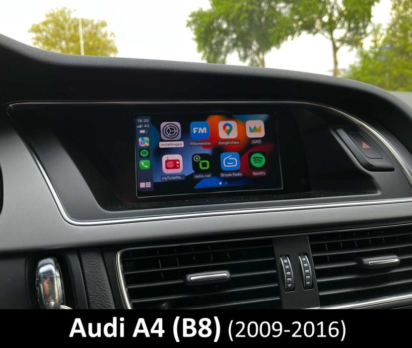 BOX Módulo Apple Carplay • Android Auto • Audi A1 A3 A4 A5 A6 Q3 Q5