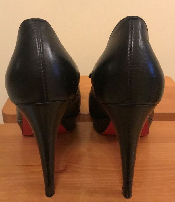 szpilki skórzane Wojas, rozm. 37