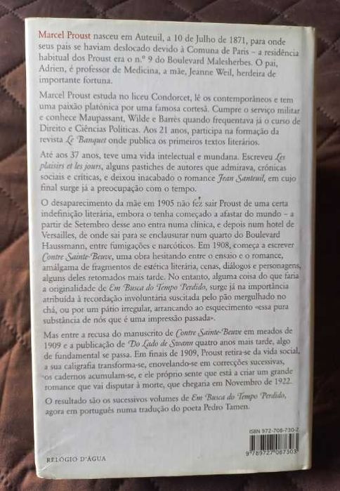 Do Lado de Swann - Marcel Proust (Em Busca do Tempo Perdido Volume 1 )