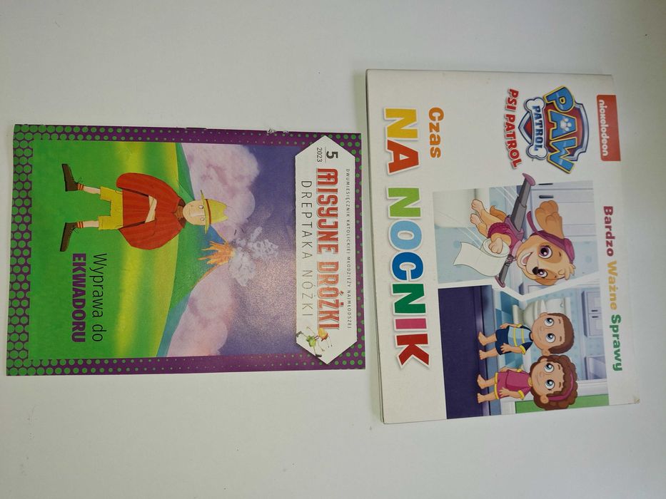 Zestaw książeczek dla dzieci Czas na nocnik Psi Patrol, Wyprawa do Ek