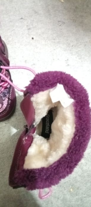 Buty zimowe  19  ocieplane Deichmann stan idealny