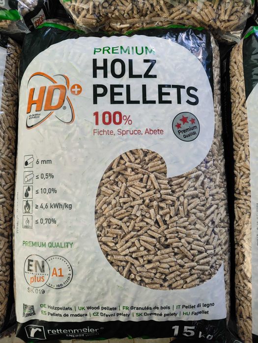Pellet drzewny Rettenmeier HD+ A1 En Plus pelet olczyk barlinek