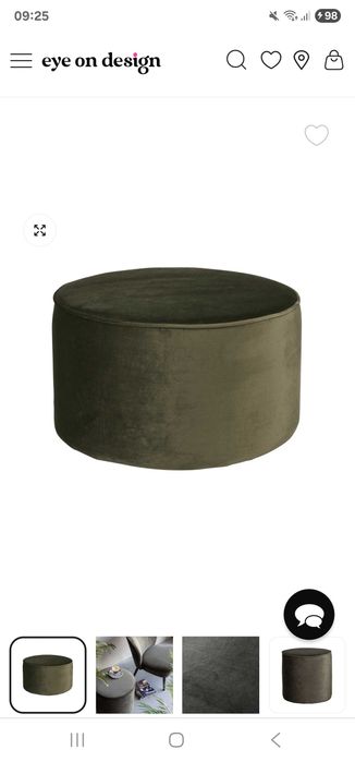 Pufy (nowe) 2 sztuki
