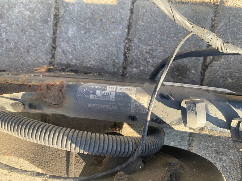 BMW 3 E92 HAK Elektryczny Moduł Wiązka 6784584
