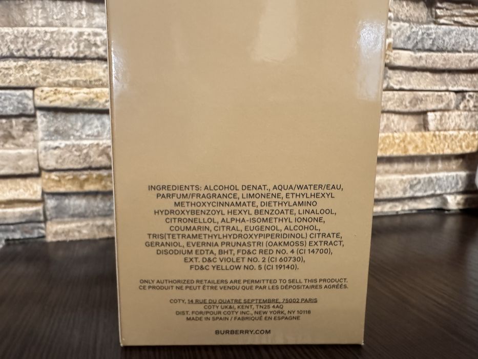 Burberry Hero Parfume - 100ml