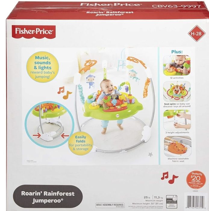 Jumperoo saltitão bebé