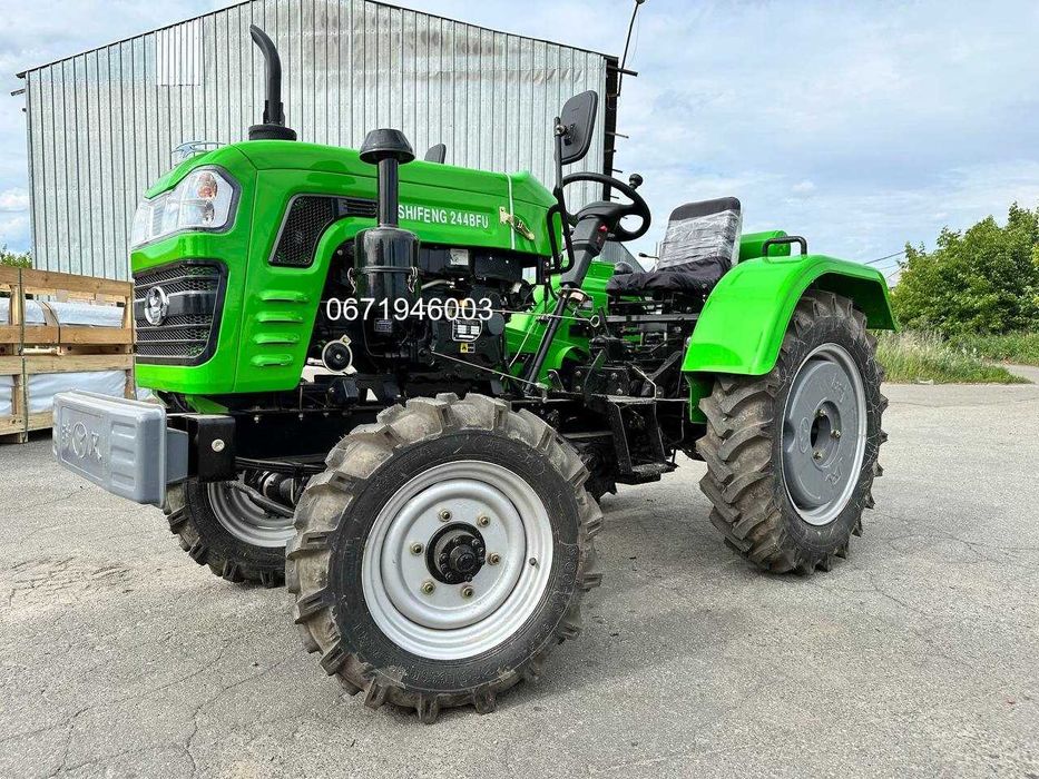 Трактор Shifeng 244BFU з компресором ПОВНИЙ привід ВОМ Триточка КРЕДИТ