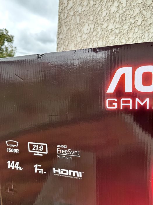 AOC CU34G2X/BK 34 Novo/Selado