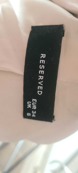 Kurtka ecoskóra Reserved roz 34