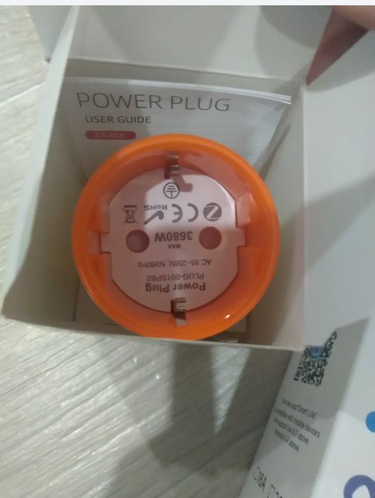 Розетка зигби с мониторингом zigbee