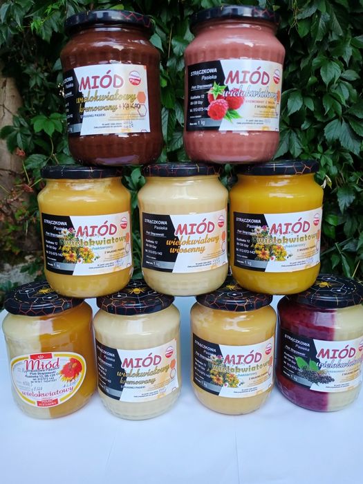 Miód ze "Strączkowych Pasiek" sezon 2025r